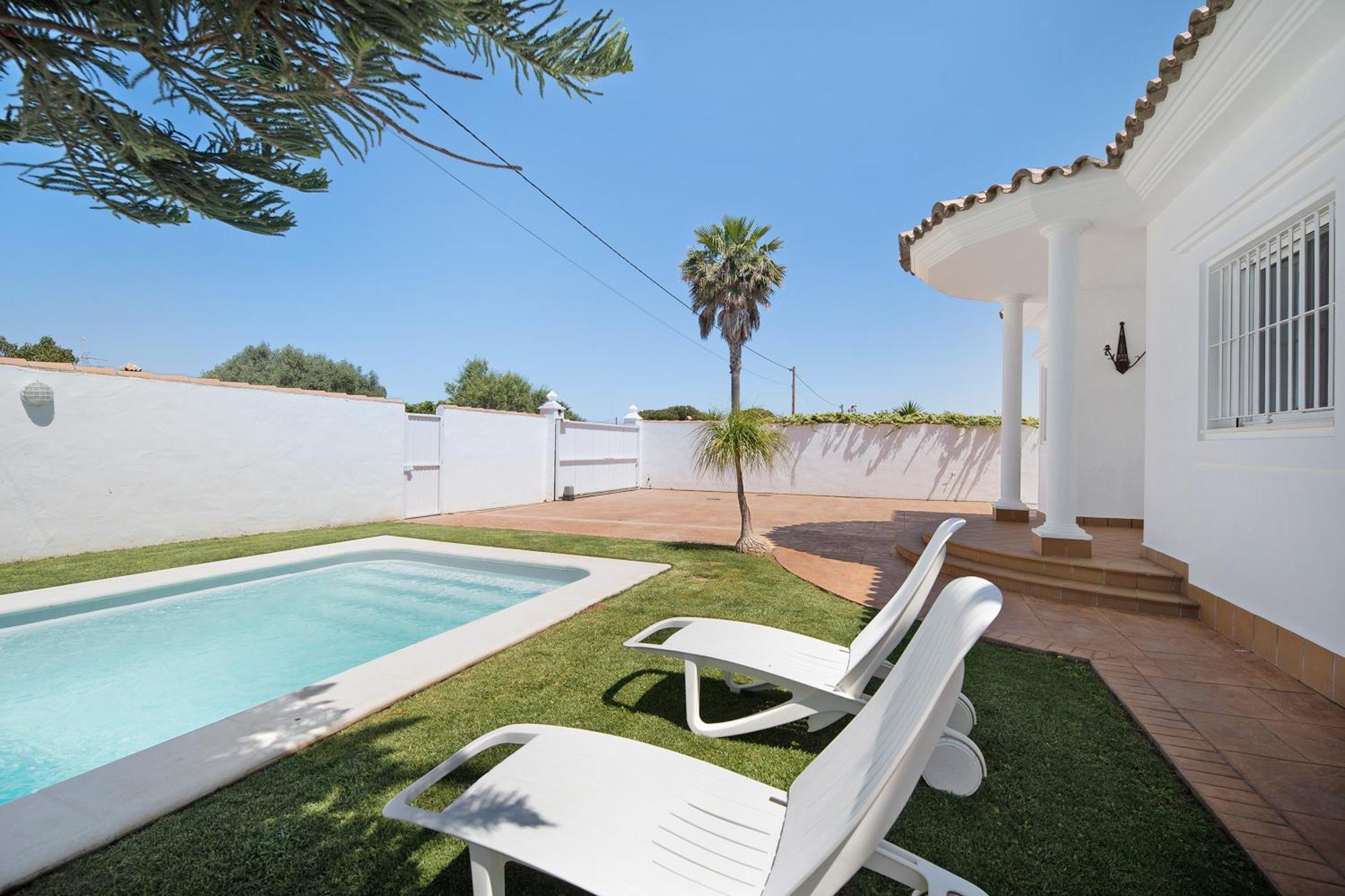 Casa Abedul Sancti Petri Villa Chiclana de la Frontera Eksteriør bilde